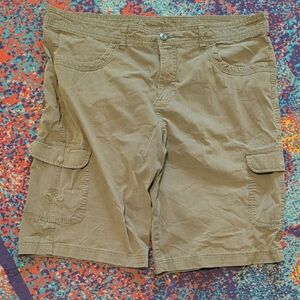 Women's Classic Scouting BSA Cargo Shorts Size 14W